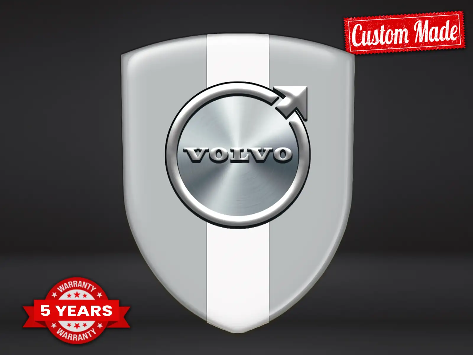 Volvo Etiquetas Negocio Pro Máximo Duradero Estilo Moderno